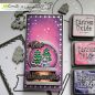 Preview: Stanzschablone - Randstanze Frohe Weihnachten Ostern